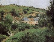 Camille Pissarro rural road china oil painting artist